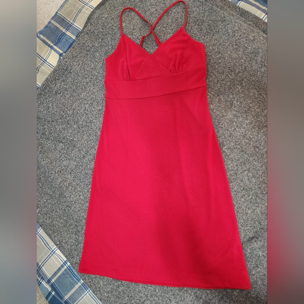 Express Red Party Dress